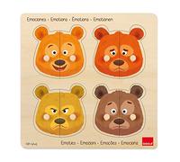 Goula Puzzle in cartone Encastrement Emotions Multicolore Taglia unica 54008