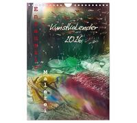 Encaustic-Malerei Kunstkalender 2026 (Wandkalender 2026 DIN A4 hoch), CALVENDO Monatskalender: Eine farbenprächtige Reise durch das Jahr der Encaustic-Unikate