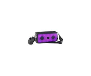 Enceinte lumineuse bluetooth - INOVALLEY - HP345-B - 10W - LEDs - Bluetooth V5.3 - Micro - TWS - FM - USB 2.0 - micro SD - AUX-I