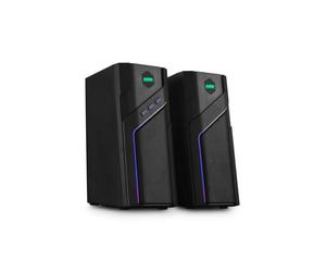 ENCEINTES DE 10W BLUETOOTH 5.1 POUR ORDINATEUR-LA PUISSANCE DE CRTE DE 10 WATTS/5 WATTS RMS OFFRE UN SON STÉRÉO CLAIR VIA LES NEW