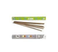 Encens giapponese Gelsomino 12 bastoncini + incenso ayurvedico 14 bastoncini