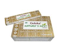 Encens Goloka - Bastoncini di incenso indiano Nature's Nest, 12 packs = 144 sticks