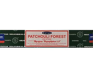 Encens Nag Champa - Satya - Patchouli Forest, 3 x 15 g