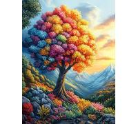 Enchanted Autumn Tree Puzzle 1000 Pezzi Gioco Creativo Per Ragazzi Intelligenza Educativa Rompicapo Idea Regalo Per Figlio A Natale E Compleanno 1000 PCS