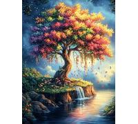 Enchanted Autumn Tree Puzzle 1000 Pezzi Relax E Intelligenza Familiare Gioco Per Adulti E Ragazzi Rilassamento Pressione Ridotta Idea Regalo Per Figlio 1000 PCS