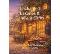 Enchanted Bakeries & Candlelit Cafes: A Cosy Fantasy Colouring Book for Adults