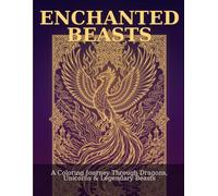 Enchanted Beasts: A Coloring Journey Through Dragons, Unicorns & Legendary Beasts