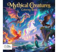 Enchanted Beasts: A Mythical Creatures Coloring Book: Fantasy Coloring Pages for Adults: Relaxing Designs of Mythical Beasts & Magical Creatures