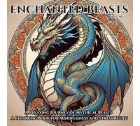 Enchanted Beasts: A Relaxing Journey of Mythical Beasts A Coloring Book for Mindfulness and Stress Relief