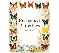 Enchanted Butterflies Collection 3: Butterfly Ephemera for POP-UP Cards, Scrapbooking, Junk Journals, Card Making & DIY Paper Crafts