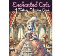 Enchanted cats: a fantasy coloring book