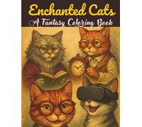 Enchanted cats: a fantasy coloring book