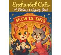 Enchanted cats: a fantasy coloring book