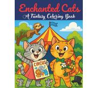 Enchanted cats: a fantasy coloring book