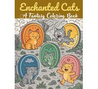 Enchanted cats: a fantasy coloring book