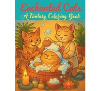 Enchanted cats: a fantasy coloring book