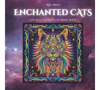 Enchanted Cats: A Peaceful Paws Coloring Book Volume 2