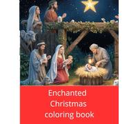 Enchanted Christmas coloring book