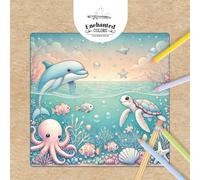 Enchanted Colors - Sea Adventure: Coloring Book