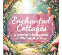 Enchanted Cottages: A Reverse Coloring Book of Whimsical Havens