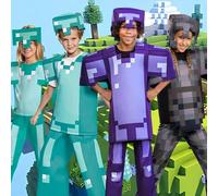 Enchanted Diamond Armor Outfit Costumi Steve Costume Ender Dragon Abito da personaggio ispirato al videogiochi