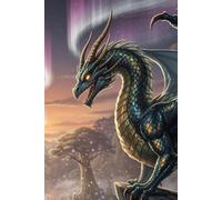 Enchanted Dragon Themed Notebook Journal Travel Diary Memoire: 300 blank lined 6” x 9” pages, a great gift idea for family, friends or yourself.