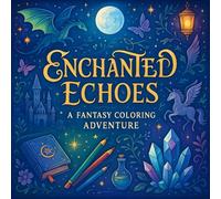 Enchanted Echoes: A Fantasy Coloring Adventure - Magical Mystical Art for Stress Relief & Relaxation | Intricate Designs, Mythical Creatures & Creative Escape for Adults