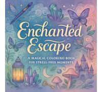 Enchanted Escape: A Magical Coloring Book for Stress-Free Moments - Adult Relaxation & Mindfulness Art Therapy - Serene Designs for Calm, Creativity & Inner Peace