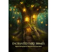Enchanted Fairy Homes: A Magical Grayscale Coloring Book for Relaxation, Mindfulness, and Stress Relief