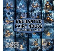 Enchanted Fairy House Scrapbook Paper: 8.5x8.5, Double-Sided Decorative Enchanted Fairy House Pages for Scrapbooking, Decoupage, DIY, Paper for Junk Journaling, Wrapping Paper