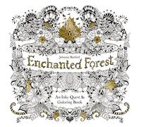 Enchanted Forest:an Inky Quest and Coloring Book for Adults