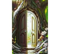 Enchanted Forest Doorway: A Mystical Journal for Daily Reflection, Creative Writing, and Inner Exploration - 120+ Guided & Lined Pages to Unlock the Magic Within