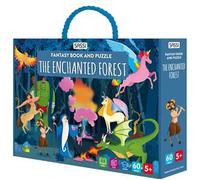 Enchanted forest. Fantasy book and puzzle. Ediz. a colori. Con puzzle