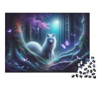 Enchanted Forest Fox-1 Puzzle Impossibili 1000 Pezzi Decorazione Per La Casa. Giochi Rilassamento E Intelligence Per Adulti E Ragazzi Da 14 Anni 38x26cm/1000pcs