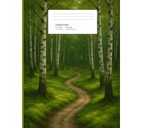 Enchanted Forest Path Composition Book: College Ruled Notebook (7.44” x 9.69”, 200 Pages): A mystical forest-themed writing journal with a scenic ... writers, dreamers, and nature lovers