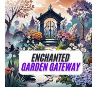 Enchanted Garden Gateway: A Coloring Book of Homes and Castles