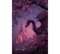 Enchanted Halloween Dragon Journal: A Magical Fantasy Notebook with Castle, Cherry Tree, and Glittering Skies