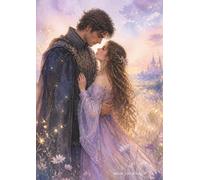 Enchanted Hearts Notebook: A Fantasy Romance Journal, 300 Lined Pages, A4 Size (8.27" x 11.69")