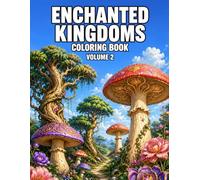 Enchanted Kingdoms Coloring Book Volume 2: Explore Floating Castles, Magical Forests, Fantasy Islands, and Enchanted Realms to Color
