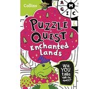 Enchanted Lands: Solve more than 100 puzzles in this adventure story for kids aged 7+: Mystery Puzzles for Kids
