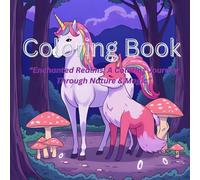 Enchanted Realms: A Coloring Journey Through Nature & Magic: Intricate Fantasy Creatures and Nature Scenes for Relaxation and Creativity