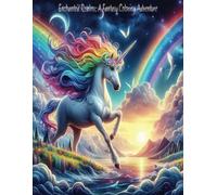 Enchanted Realms: A Fantasy Coloring Adventure: Magical Creatures and Mystical Worlds