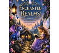 Enchanted Realms: A Fantasy Coloring Book Featuring Fairies, Dragons, Unicorns & Mystical Creatures