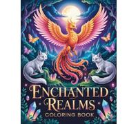 Enchanted Realms Coloring Book: Uncover Otherworldly Beauty with Witches Fair Folk and Legendary Heroes in a Relaxing Art Journey for Grown-Up Fantasy Fans