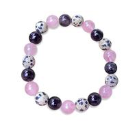 Enchanted Therapist Bracciale Reiki infuso rilasciando il passato ferito, multiplo, cristallo, multiplo