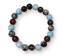 Enchanted Therapist Braccialetto dello zodiaco dello Scorpione infuso Reiki, braccialetto energia, regalo Reiki, braccialetti Reiki, gioielli Reiki, braccialetti con pietre preziose, braccialetti di