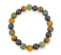Enchanted Therapist Braccialetto Reiki con infuso di forza e potere personale, multiplo, 17,8 cm, cristallo, multiplo
