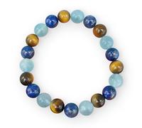 Enchanted Therapist Braccialetto zodiacale Toro infuso Reiki, braccialetto energia, regalo Reiki, braccialetti Reiki, gioielli Reiki, braccialetti con pietre preziose, braccialetti di cristallo, 17,8