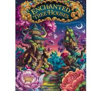 Enchanted Tree Houses Coloring Book for Adults & Teens - Whimsical Forest Homes, Magical Treehouse Interiors, Cozy Woodland Scenes, Relaxing Nature Art for Creativity & Stress Relief