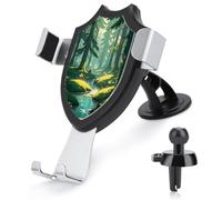 Enchanted Wilderness Fantasy su supporto per telefono per auto verde scuro Supporto per telefono cellulare mani libere Supporto per telefono cellulare antiscivolo ultra stabile Supporto universale per